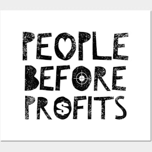 People Before Profits Posters and Art